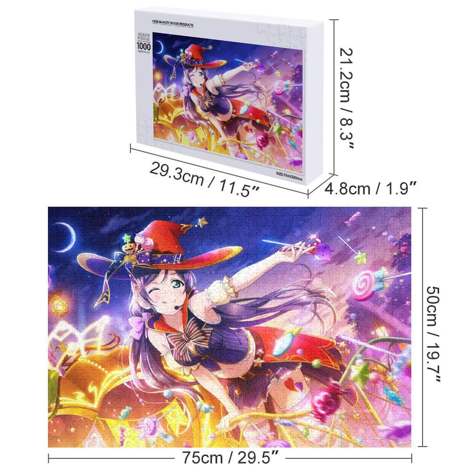 ラブライブパズル ラブライブ ジグソーパズル1000ピース（芝生の上で